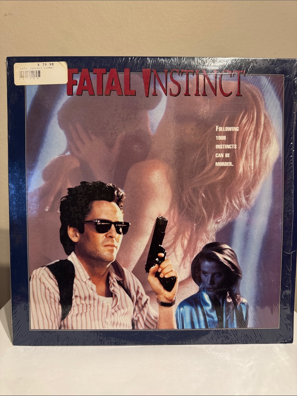 1992 Fatal Instinct Laser Disc Extended Play Unrated Version Color 92 Minutes